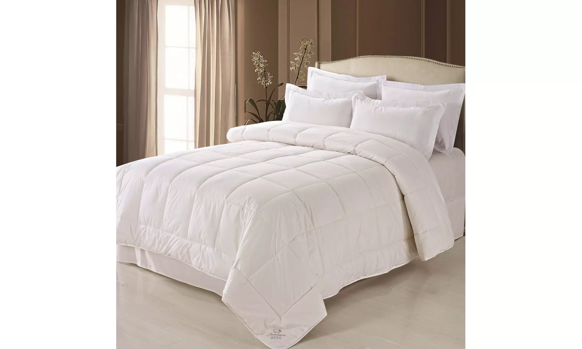 Fresh Ideas Australian Wool/Cotton Comforter - Primary Image