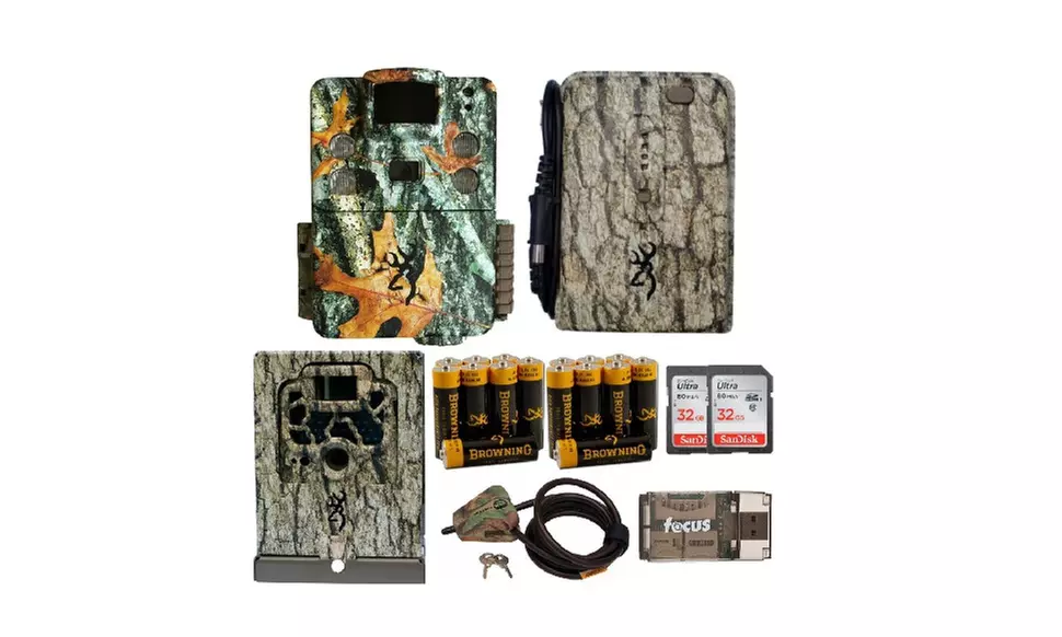 Browning Trail Cameras Strike Force Apex 18MP Game Cam with Battery Pack Bundle - Primary Image