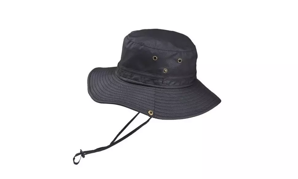 Bucket Hat Outdoor Cap Wide Brim Sun Boonie Fishing Hat for Men and Women