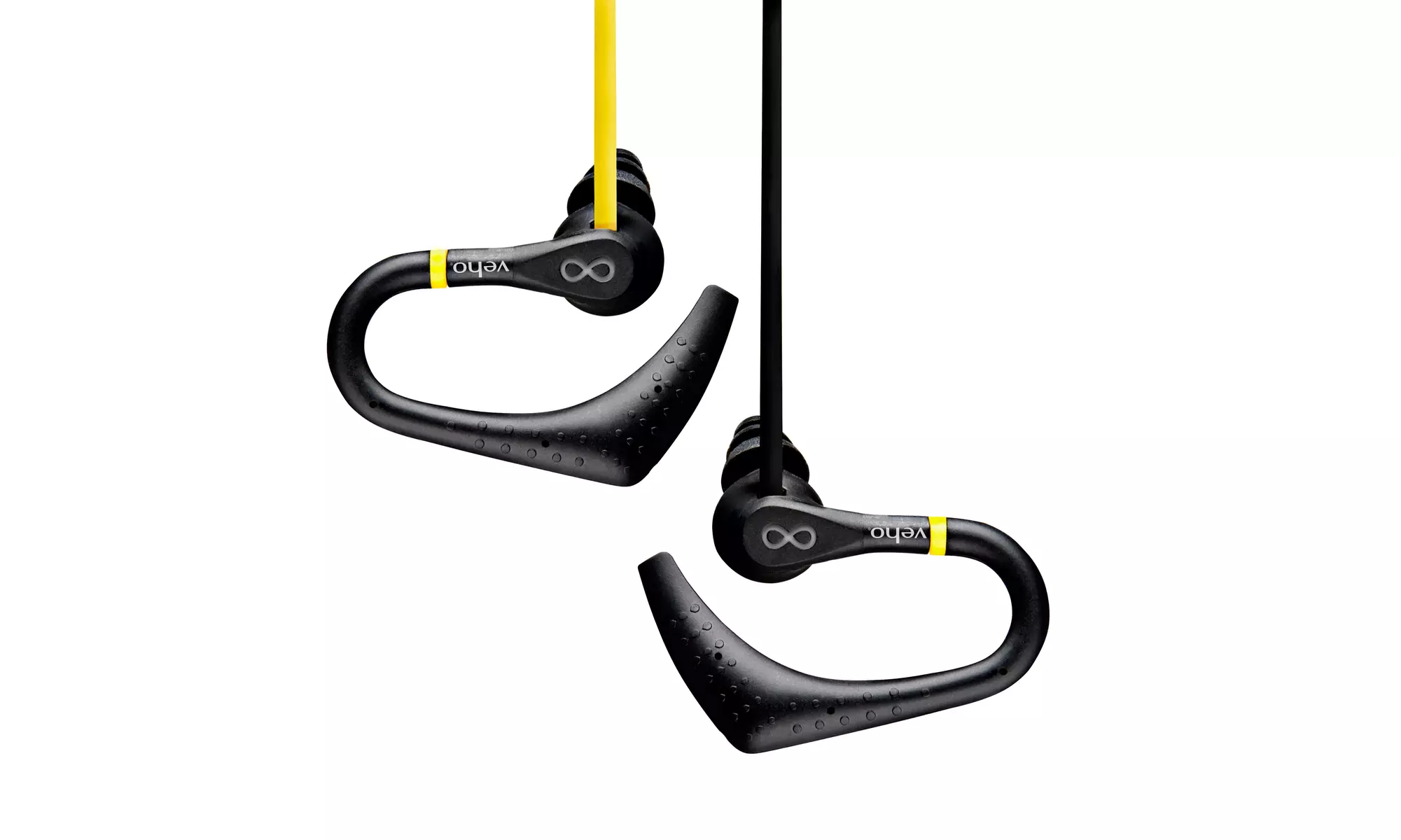 Veho ZS2 Water Resistant Sports Earphones with Ear Hooks Flex Anti-Tangle Cable - Primary Image