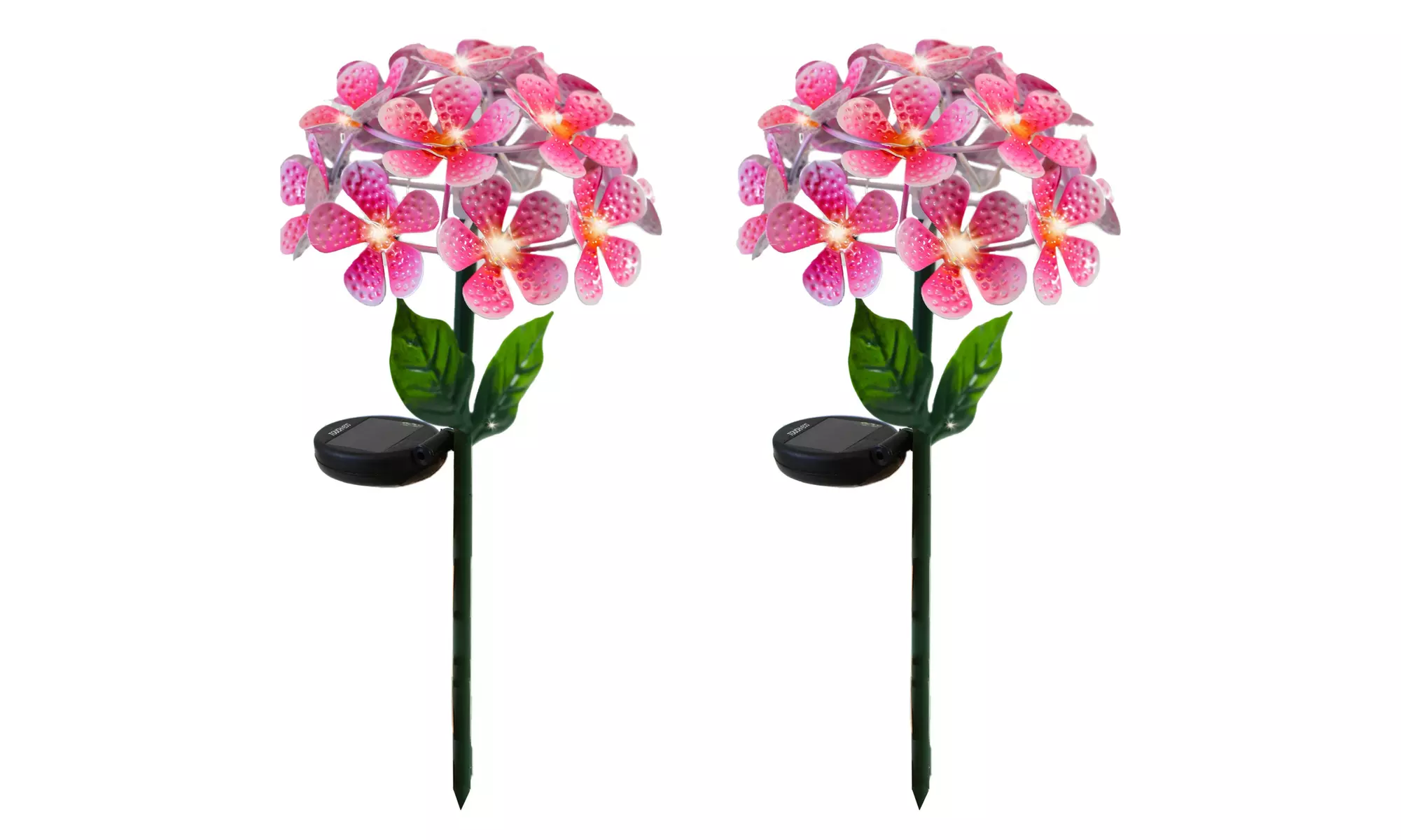 Touch Of ECO Solar LED Metal Flower Stake Lights(1-,2- or 3-Pack)