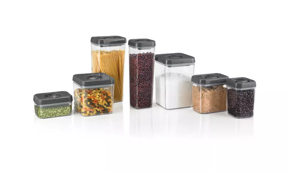 Polder Twist-and-Lock Food Storage Containers with Air-Tight Lids (4- or 5-Piece) - Primary Image