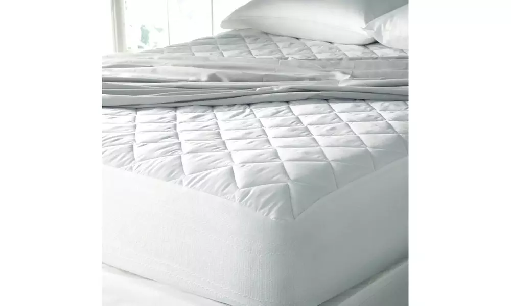 Simple Comforts Quilted Hypoallergenic Mattress Pad  - Primary Image