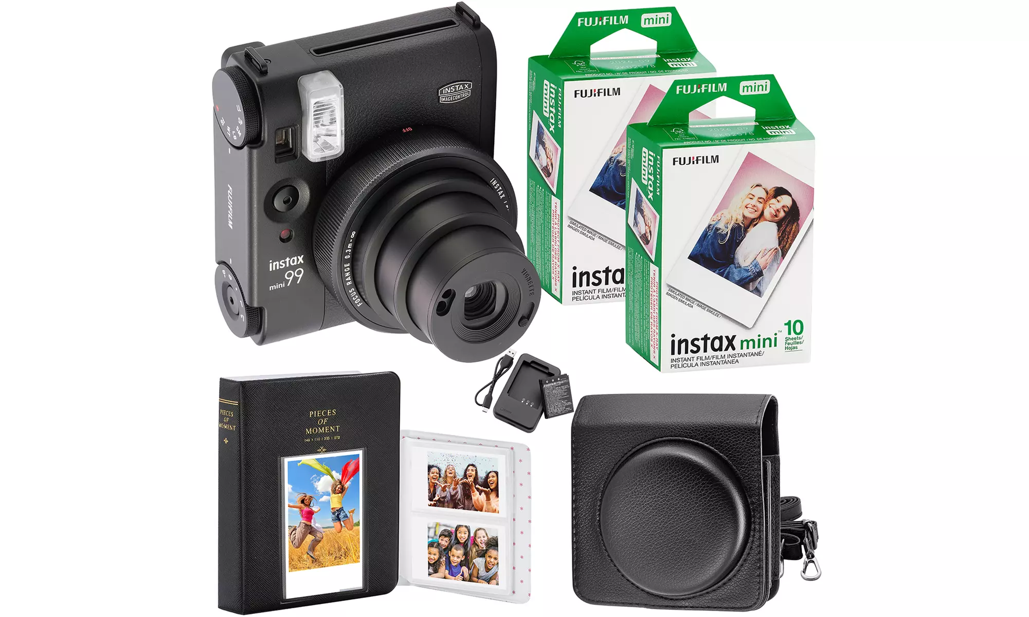 FUJIFILM Instax Mini 99 Camera 20 Mini Films Camera Case Photo Album Photo Cloth