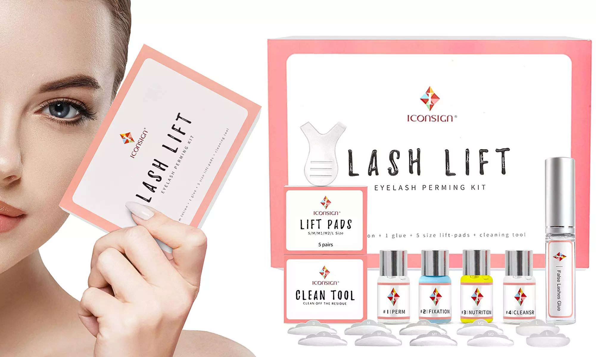 Lash Lift Kit Eyelash Perm Kit Cilia Extension Semi-Permanent Suitable For Salon - Primary Image