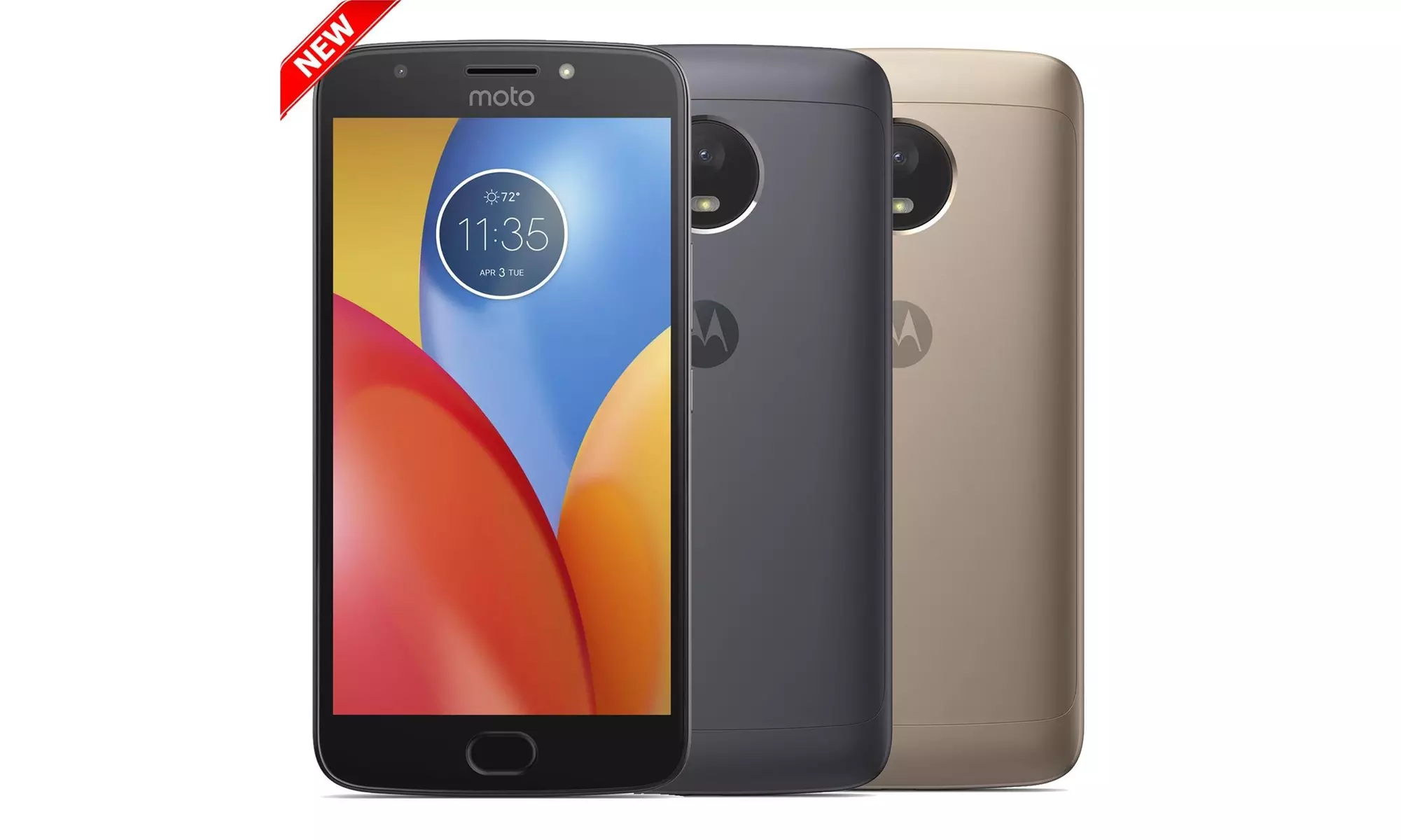 Motorola Moto E Plus (4th Gen) XT1775 5.5" IPS LCD 13MP Unlocked Phone (NO ADS) - Primary Image