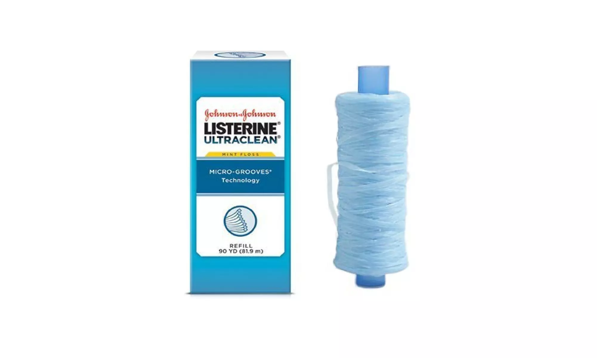 Listerine Ultraclean Mint Shred-Resistant Dental Floss  - Primary Image
