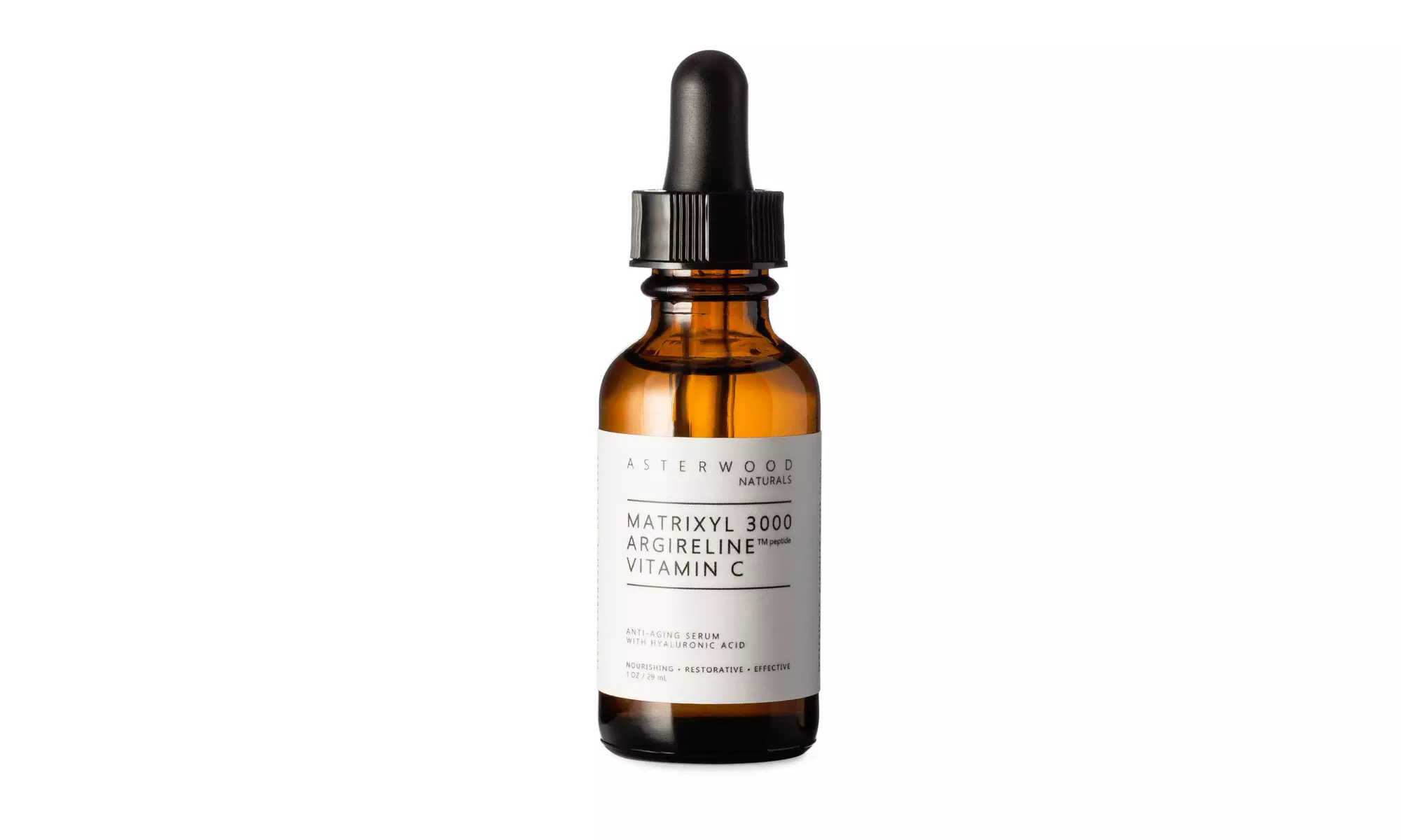 Matrixyl 3000 Argireline Peptide Vitamin C Serum Organic Hyaluronic Acid 1oz - Primary Image