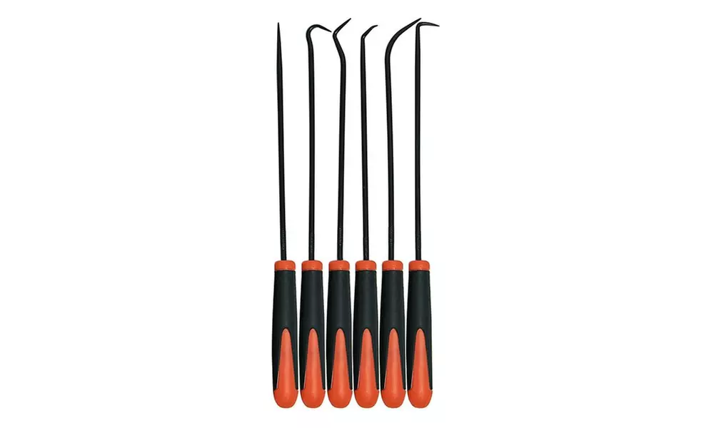 6-Piece Rust-Resistant Pick and Hook Set - Second Medium