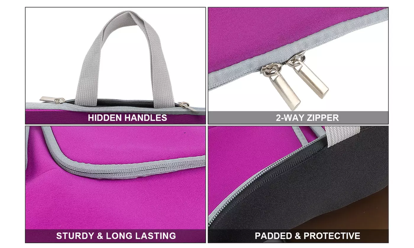 Notebook Laptop Sleeve Case with Accessories Organizer Dell Lenovo HP