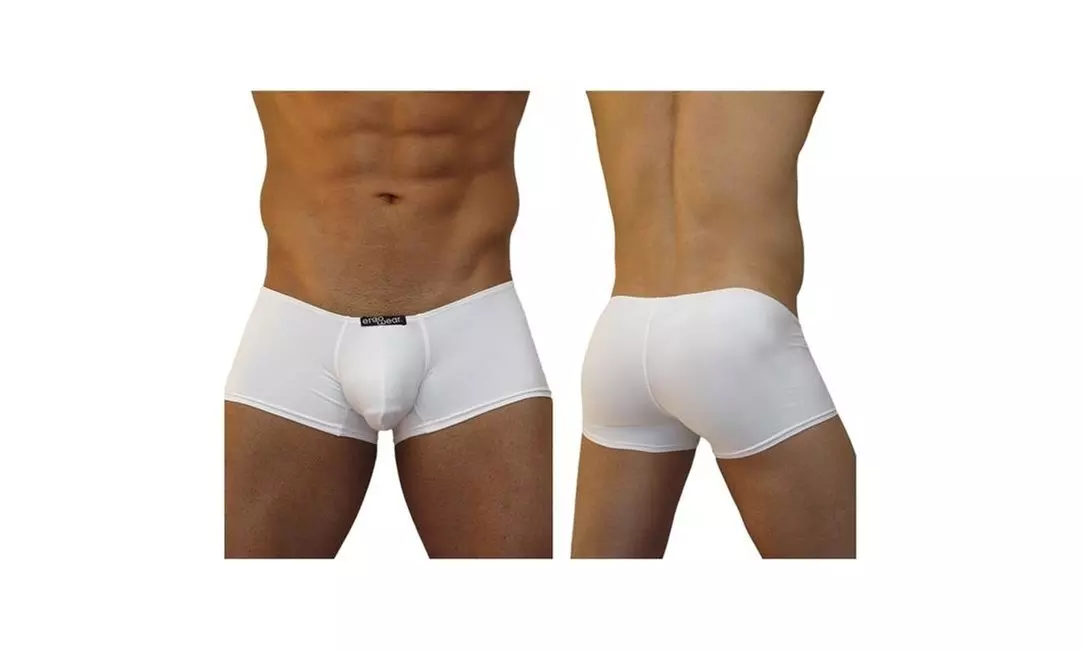 ErgoWear Mens 2015-1 EW0175 X3D Mini Boxer White - Medium - Primary Image