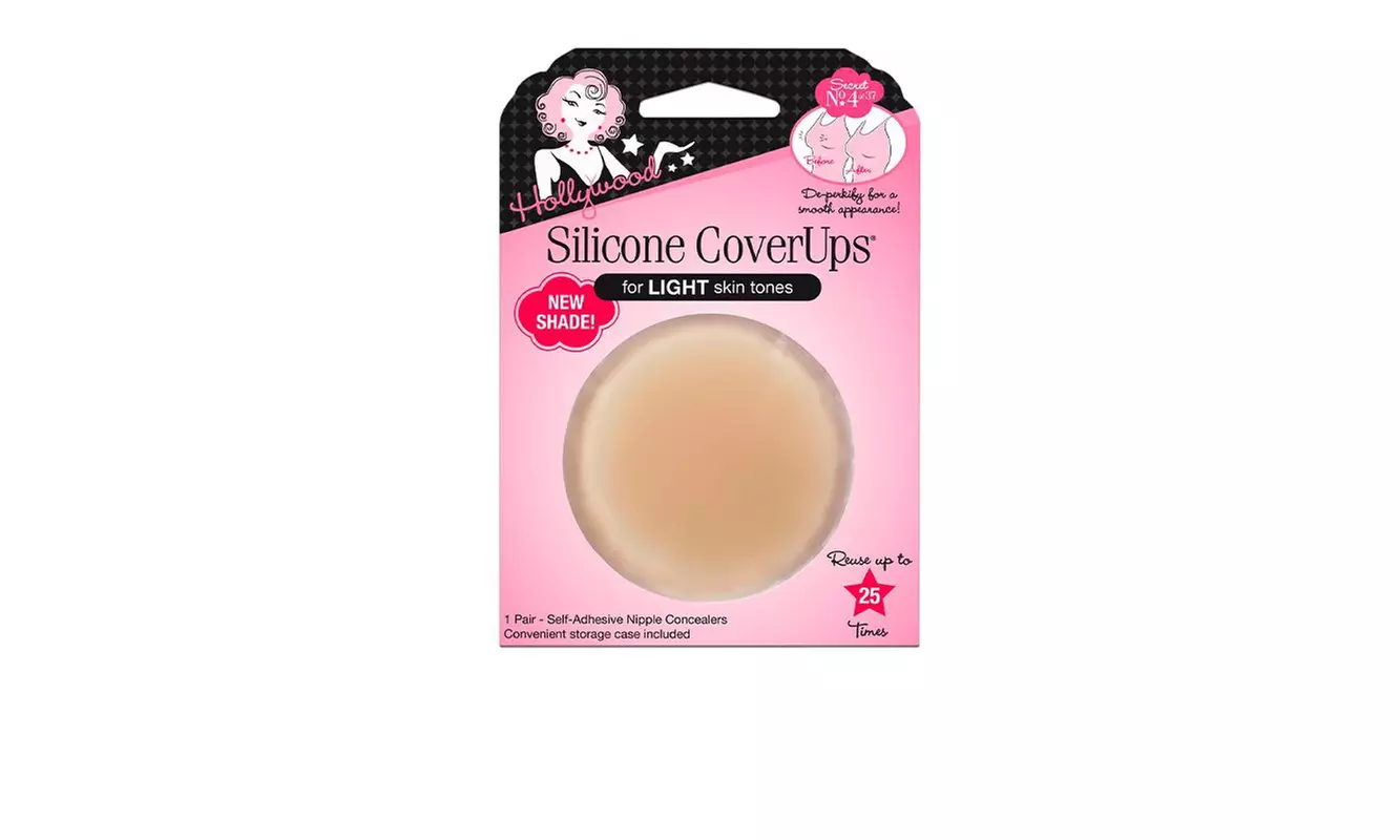 Hollywood Fashion Secrets Silicone CoverUps Light Skin Tones 3 PACK - Primary Image