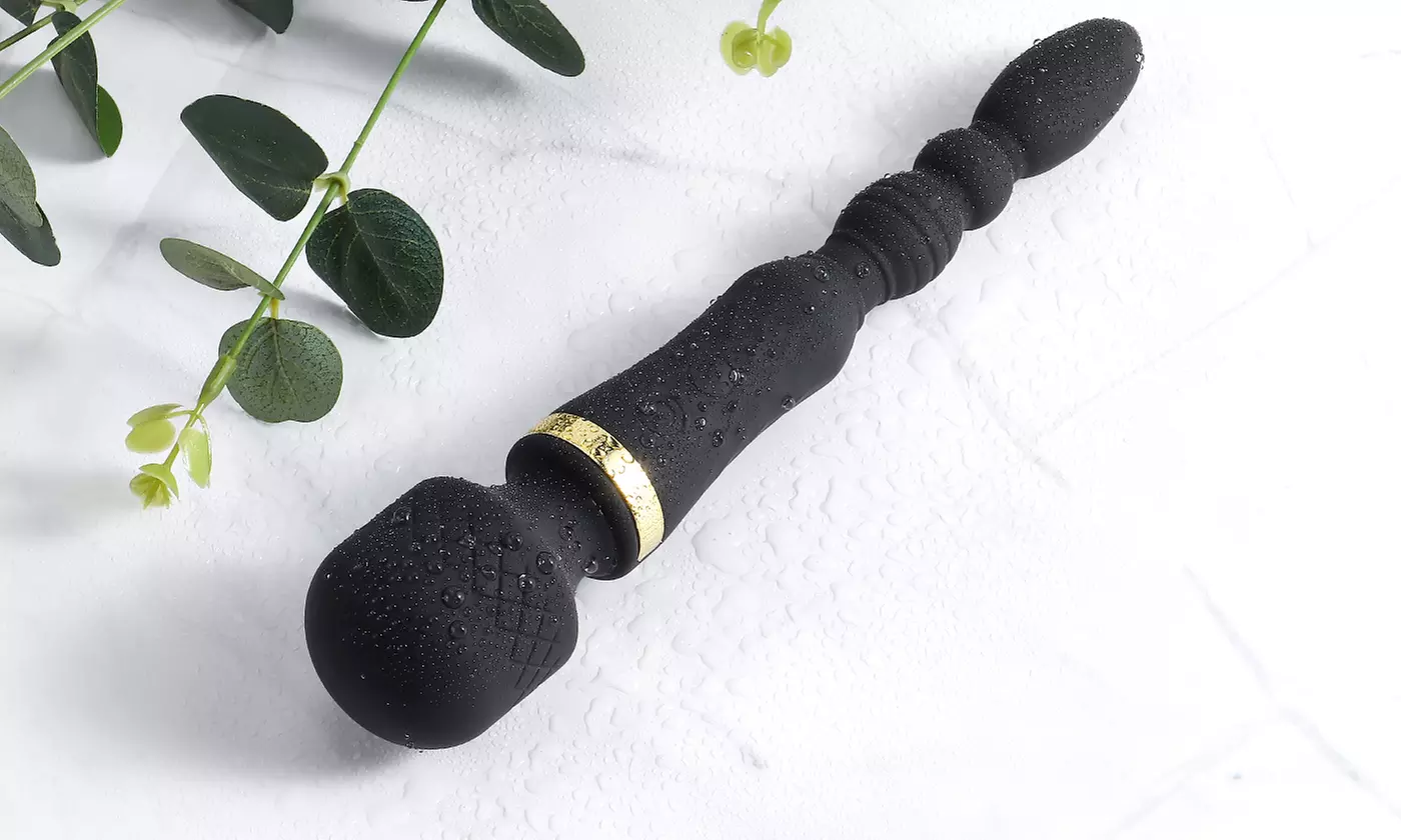 Vibrator G-spot Dildo Wand Massager Waterproof Sex Toys Rechargeable