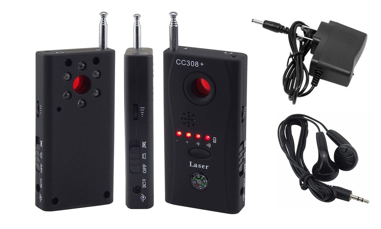 Anti Spy Hidden Camera Lens Bug Detector GSM Signal Finder RF Tracker Audio
