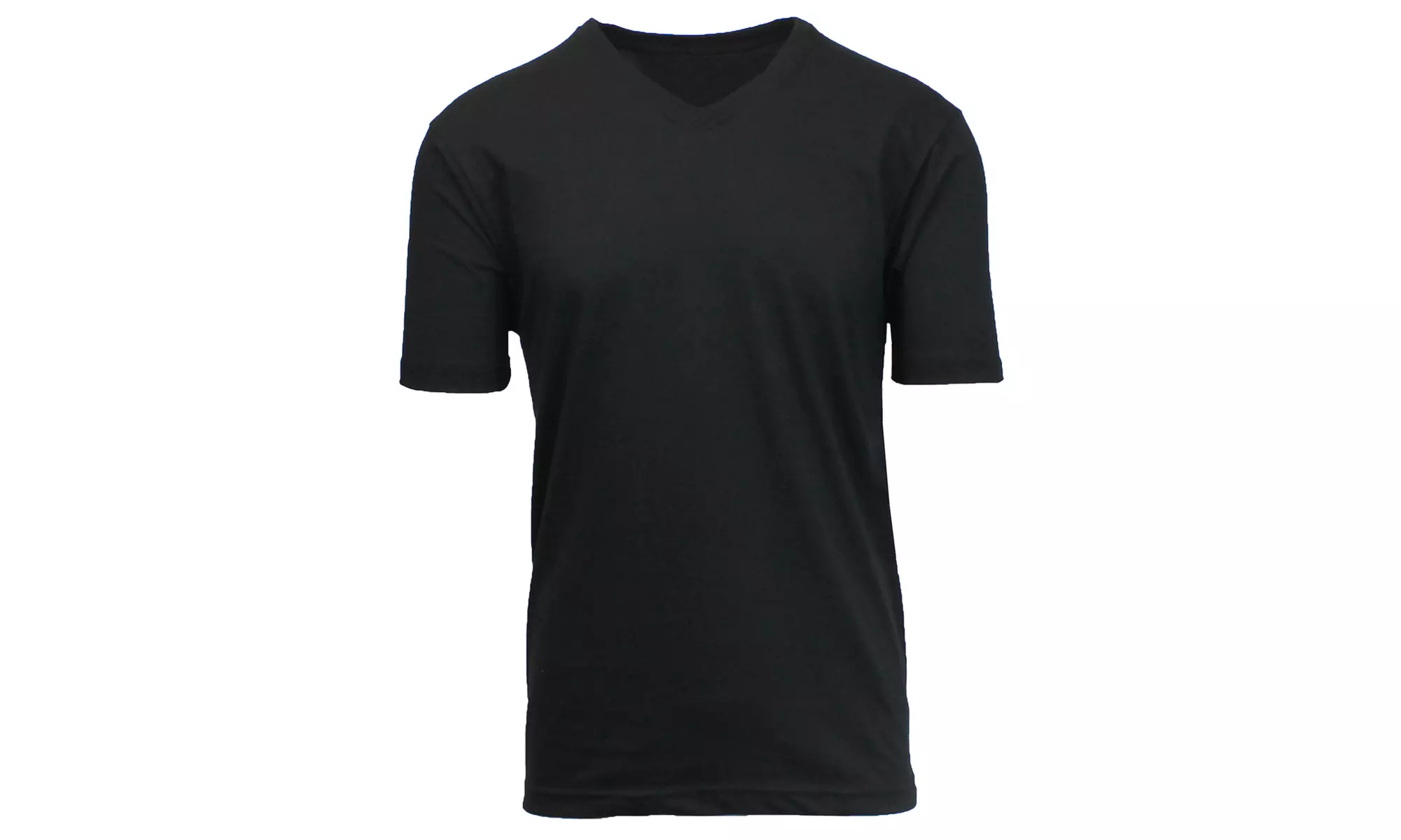 Men's Short Sleeve V-Neck Classic Tee (Sizes, S to 3XL)