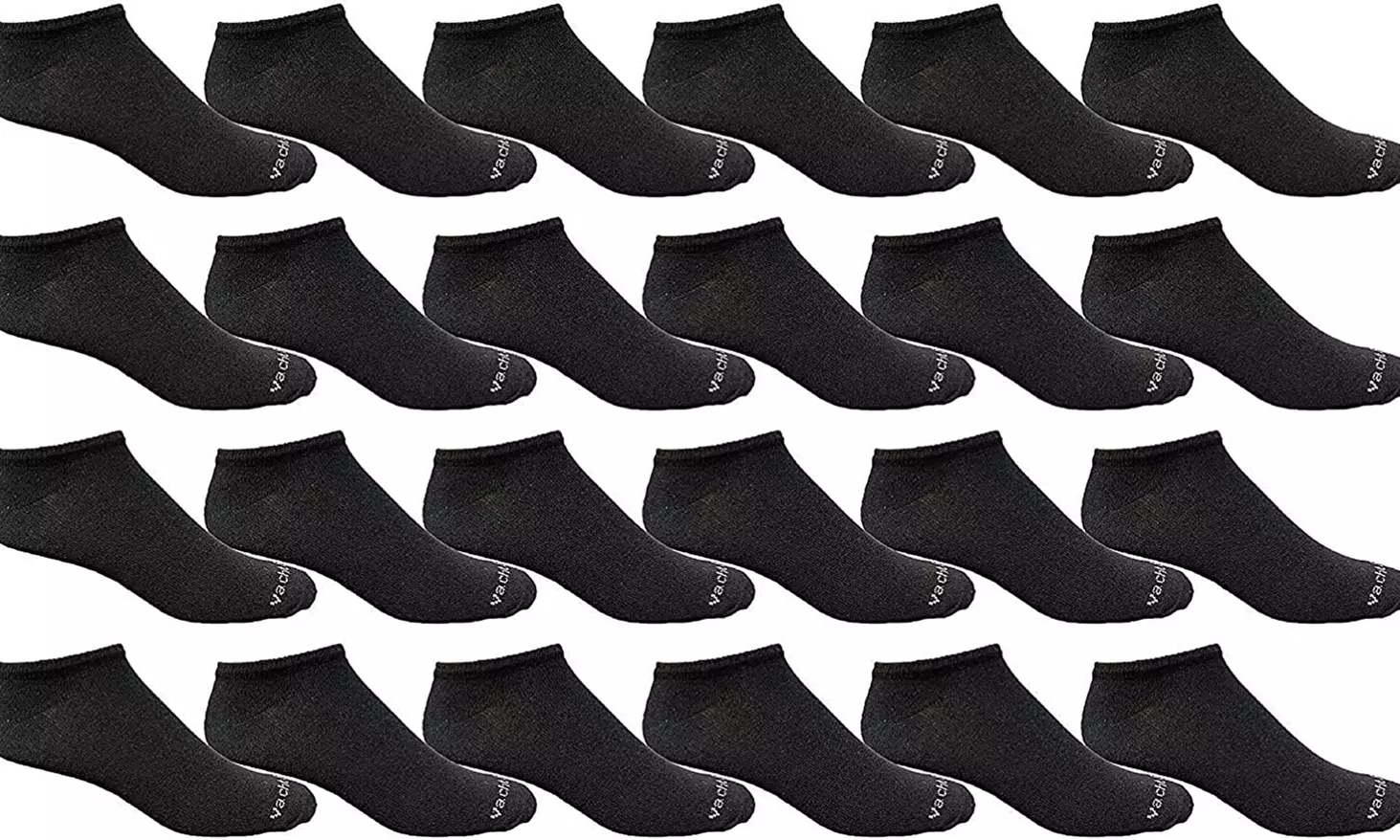 Yacht & Smith 24 Pairs of Low Cut Ankle Socks for Men Bulk Pack