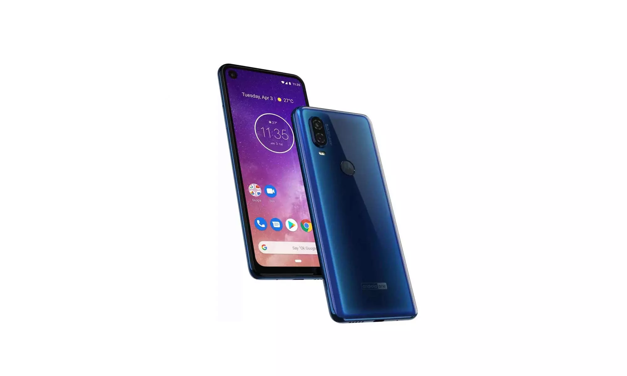 Motorola One Vision 128GB XT1970-1 6.3" IPS Factory Unlocked Phone - Open Box - Primary Image