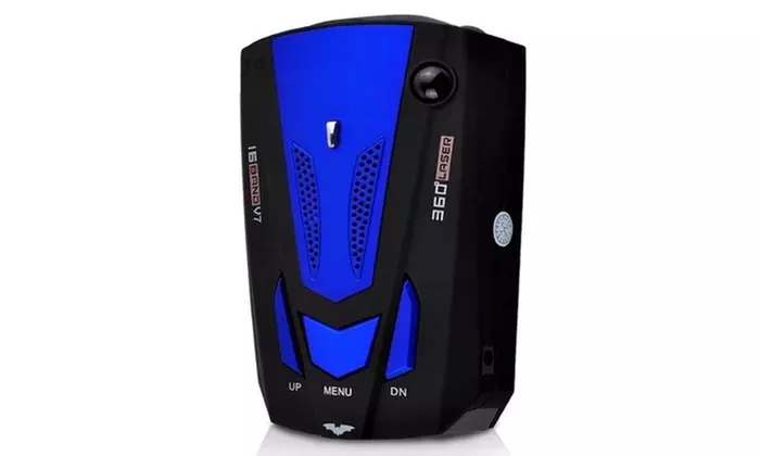 360 Degree Car LED GPS Speed Safety Voice Alert Radar Detector - Primary Image