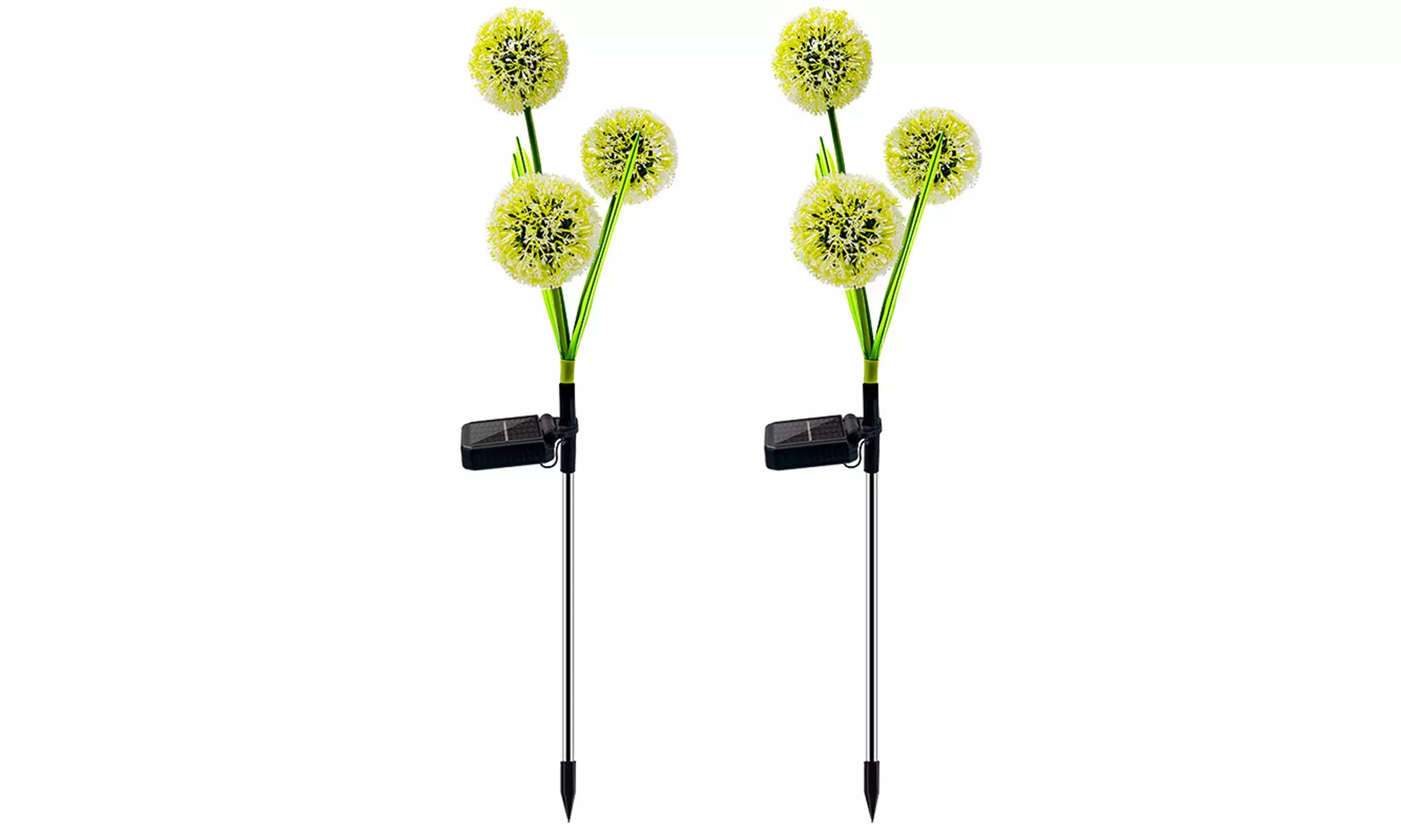 Solar Outdoor Garden Decor Colorful Solar Dandelion Stake Lights