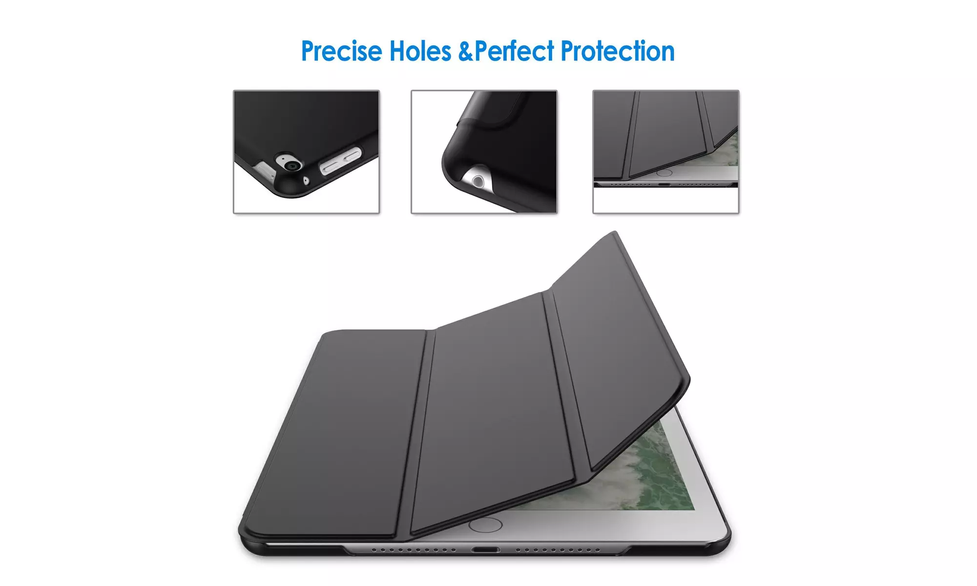 JETech Case for iPad Mini 4, Smart Cover with Auto Sleep/Wake