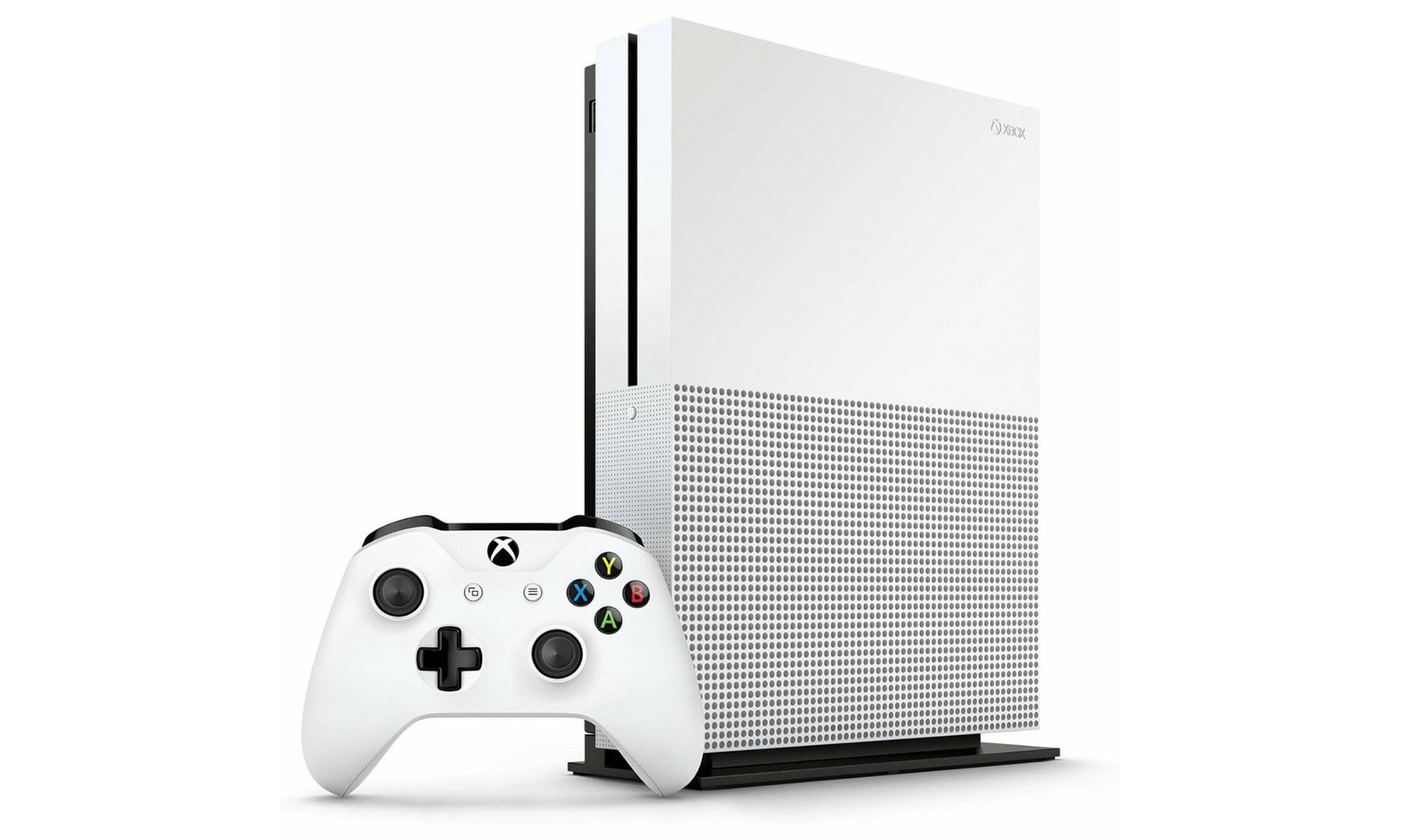 Microsoft Xbox One S 500GB Console - Sleek White Gaming System (Refurbished).