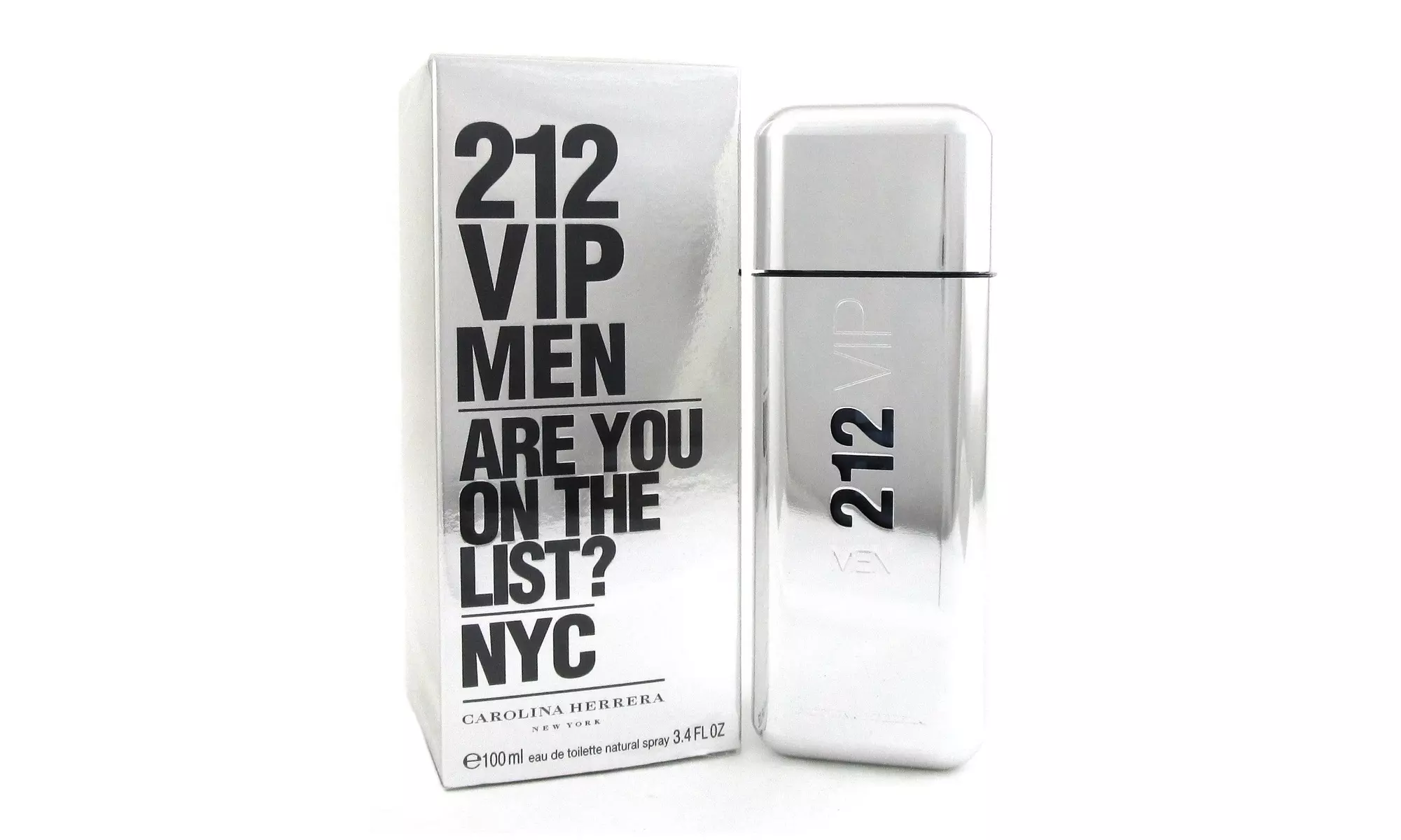 Carolina Herrera 212 Vip Men Eau De Toilette for Men 3.4 Fl. Oz. - Primary Image