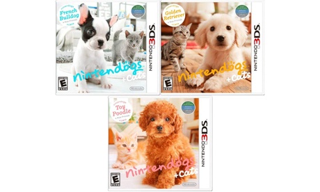 Nintendogs Plus Cats Game Of Choice - Nintendo 3DS Nintendogs Cats: Toy Poodle And New Friends