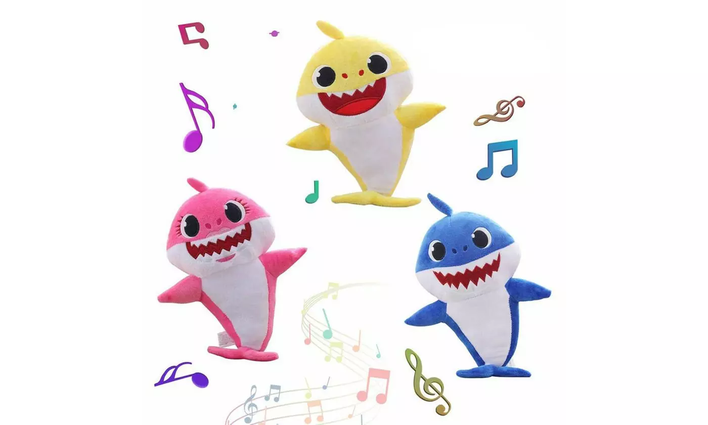 Baby Shark Plush Singing Plush Toys Music Doll English Song Toy Gift - Primary Image
