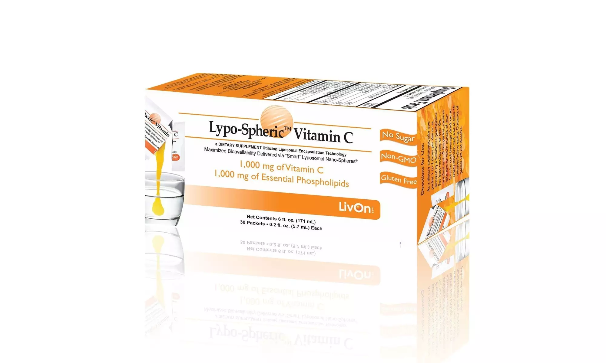 Lypo-Spheric Vitamin C Vitamin Health Supplement - Primary Image