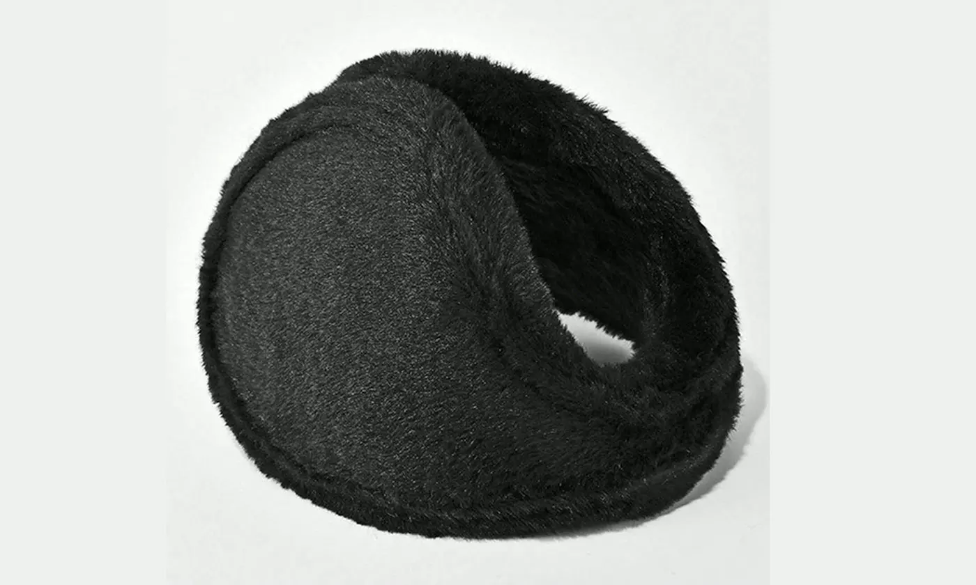 Unisex Winter Foldable Faux Fur Earmuffs 