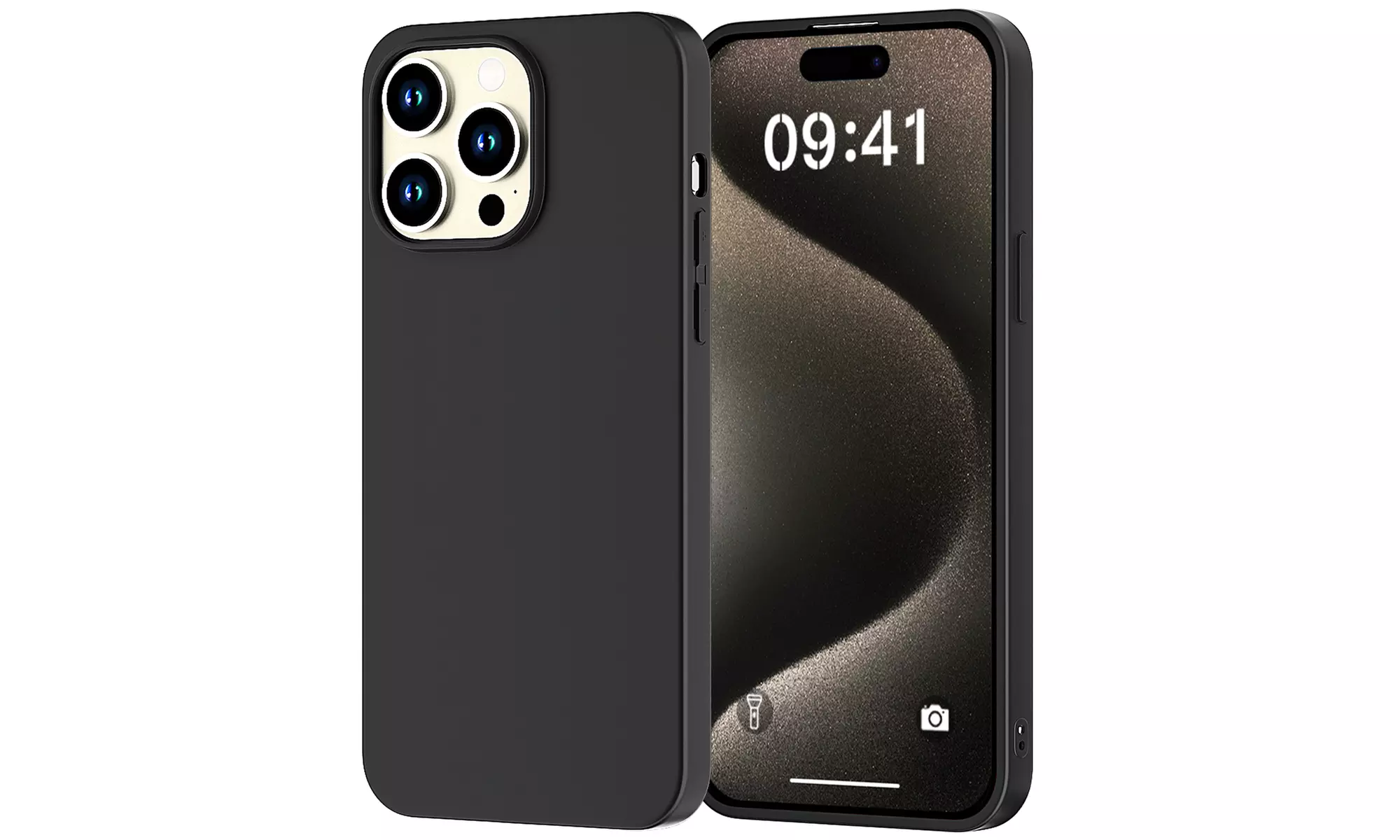 For iPhone 15 Pro Max/15 Case Shockproof Ultra Slim Soft Protective Cover