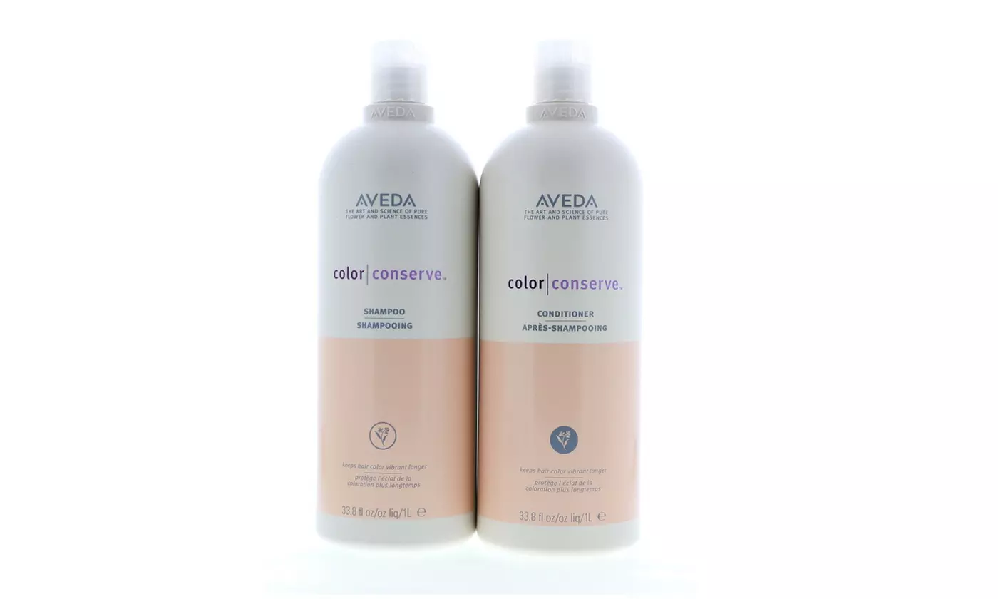 Aveda Color Conserve Conditioner, 33.8 oz , Aveda Colour Conserve Shampoo - Primary Image