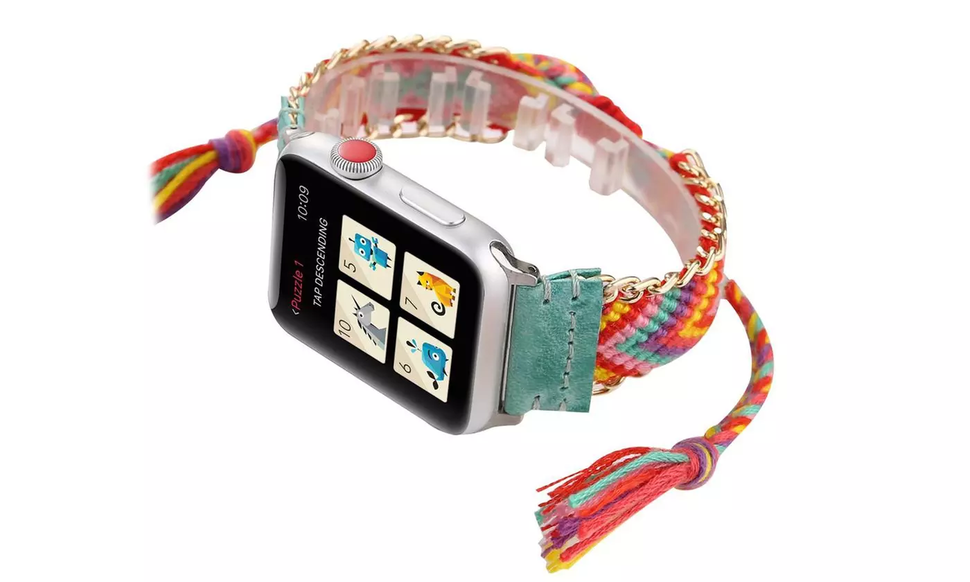 Braided Pattern Styled Watch Band for Apple Watch - 6 Styles - Primary Image