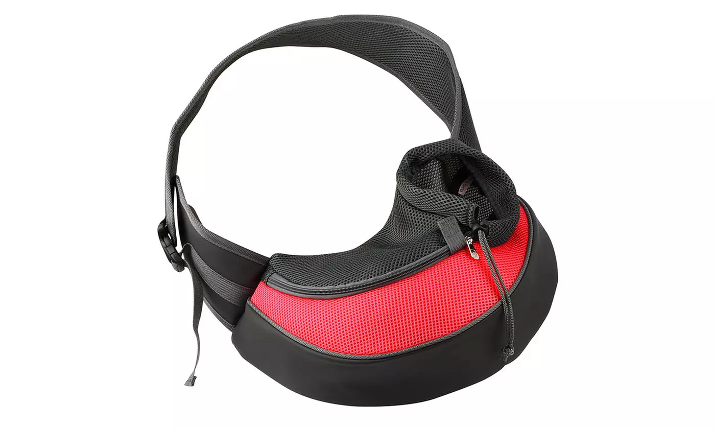 PetLuv Breathable Hands-Free Dog Travel Carrier Shoulder Sling Bag
