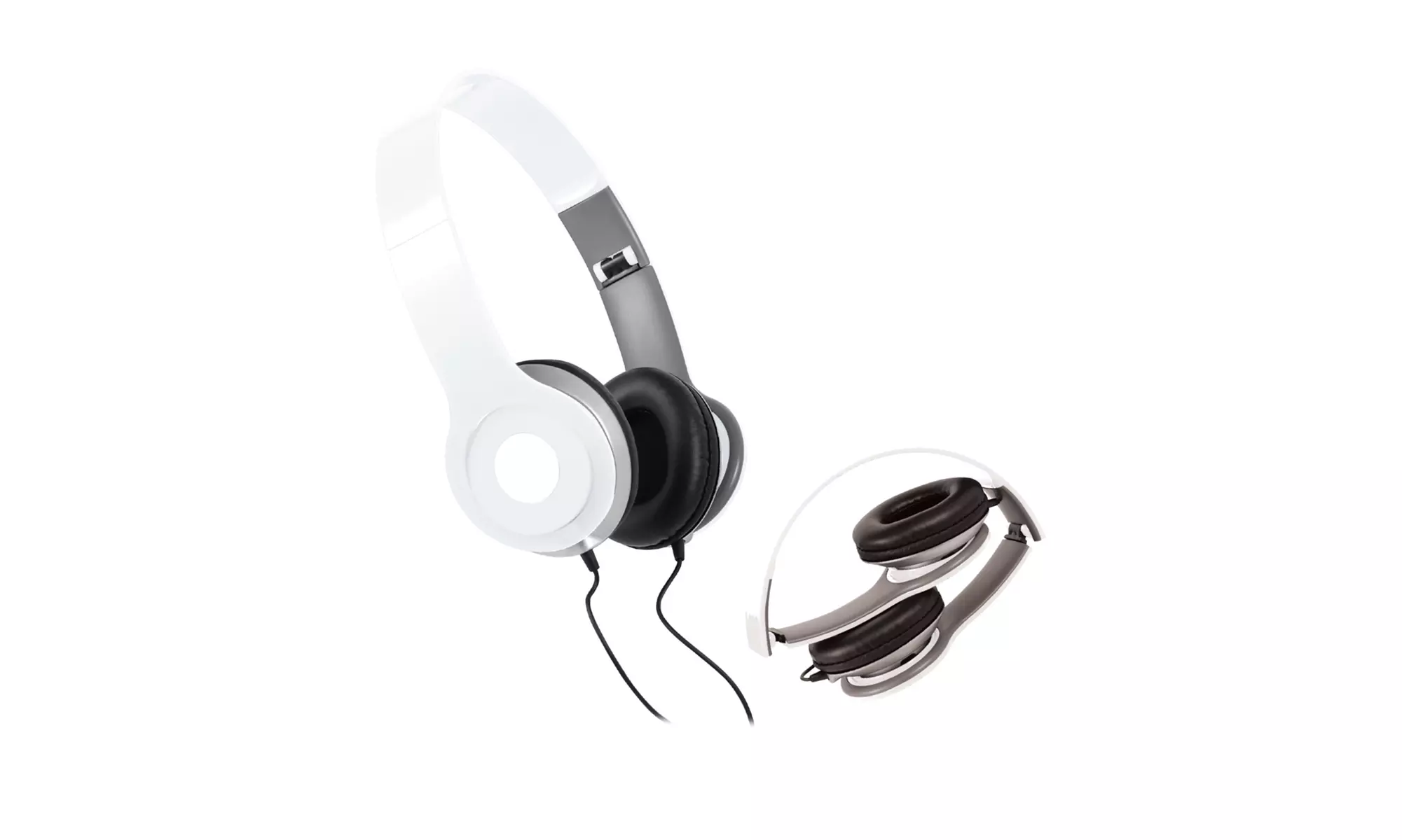 Jamsonic HD Proplus Foldable Solo DJ Style Headphones - 2 Pack - Second Medium
