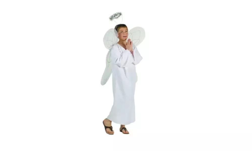 RG Costumes 90006-M Angel Boy Costume - Size Child Medium 8-10 - Primary Image