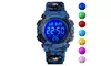 Kids Waterproof Sport LED Digital Calendar Alarm Watch CW931
