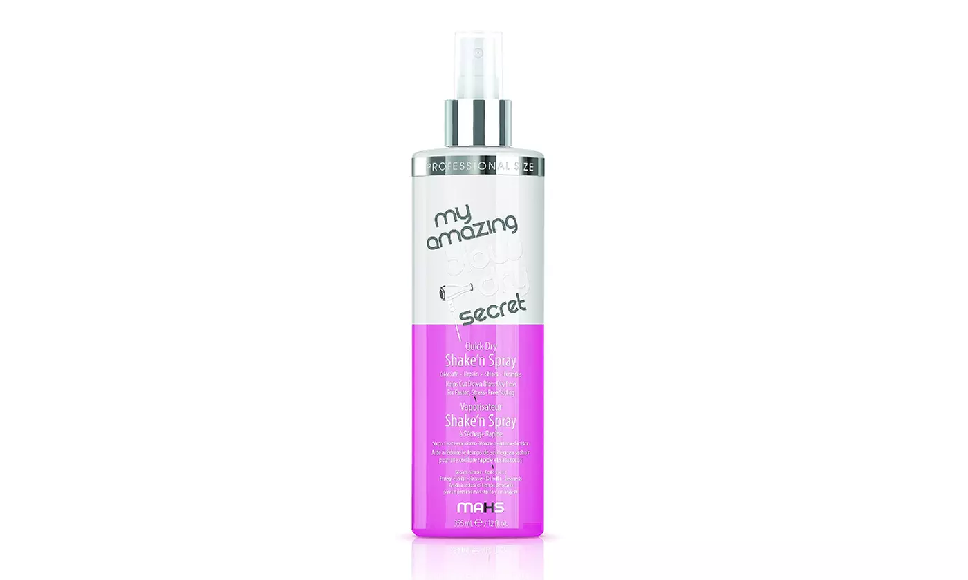 My Amazing Blow Dry Secret Quick Dry Shake N' Spray, 12 oz - Second Medium