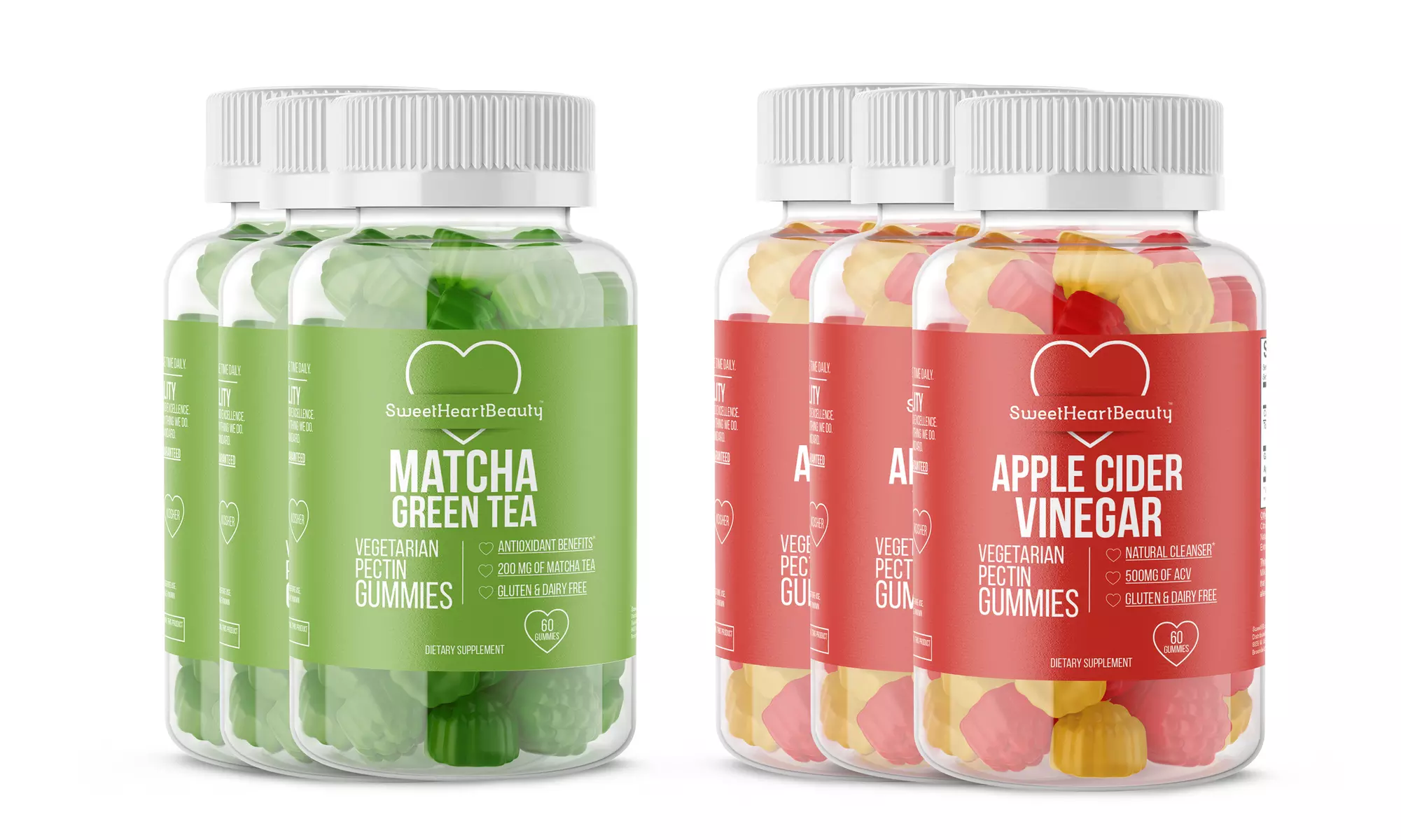 Apple Cider Vinegar & Green Tea Matcha Gummies - Second Medium
