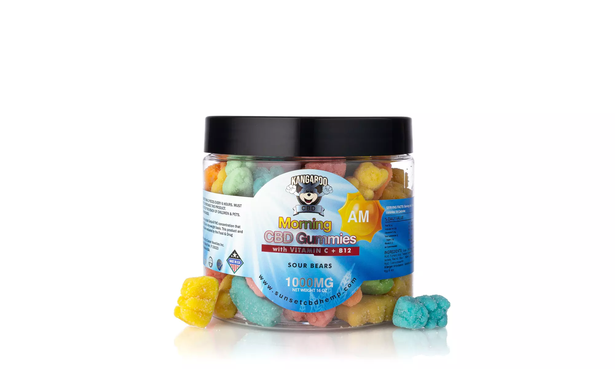 AM / PM BUNDLES - CBD Gummies from Kangaroo - Multiple Options Available
