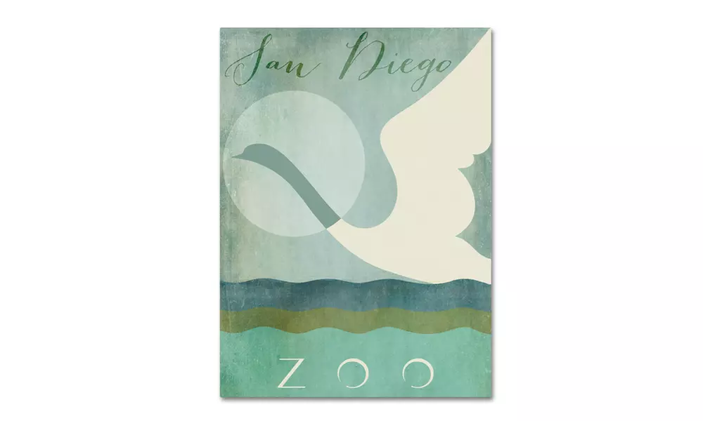 Color Bakery 'San Diego Zoo' Canvas Art - Primary Image