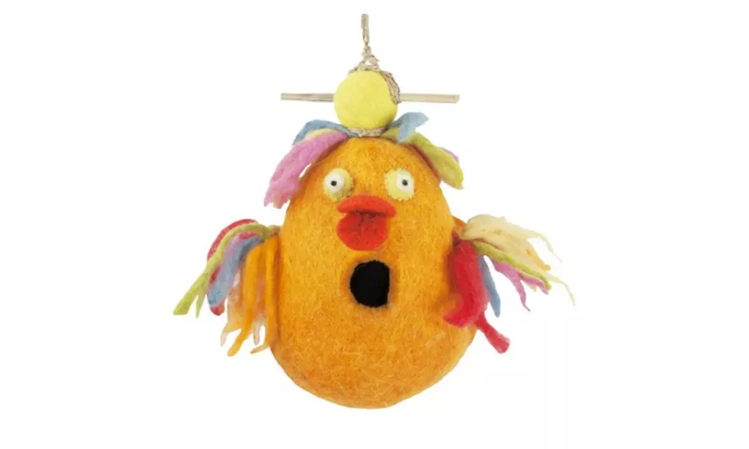 DZI Handmade Designs DZI484031 Rubber Ducky Felt Birdhouse - Primary Image