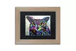 Dean Russo 'The Owl' Matted Birch Framed Art - Second Medium