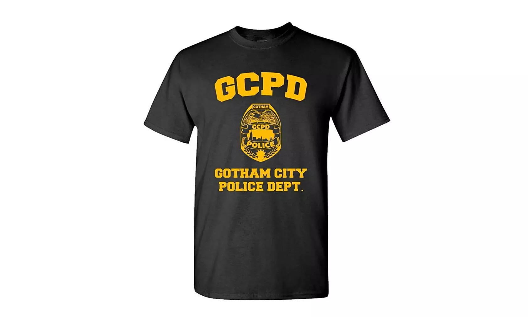 GCPD Gotham City Police DEPT - Arkham Game - Mens Cotton T-Shirt - Primary Image