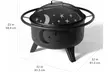 Amazon Basics Round Outdoor Wood Burning Fire Pit - Second Medium