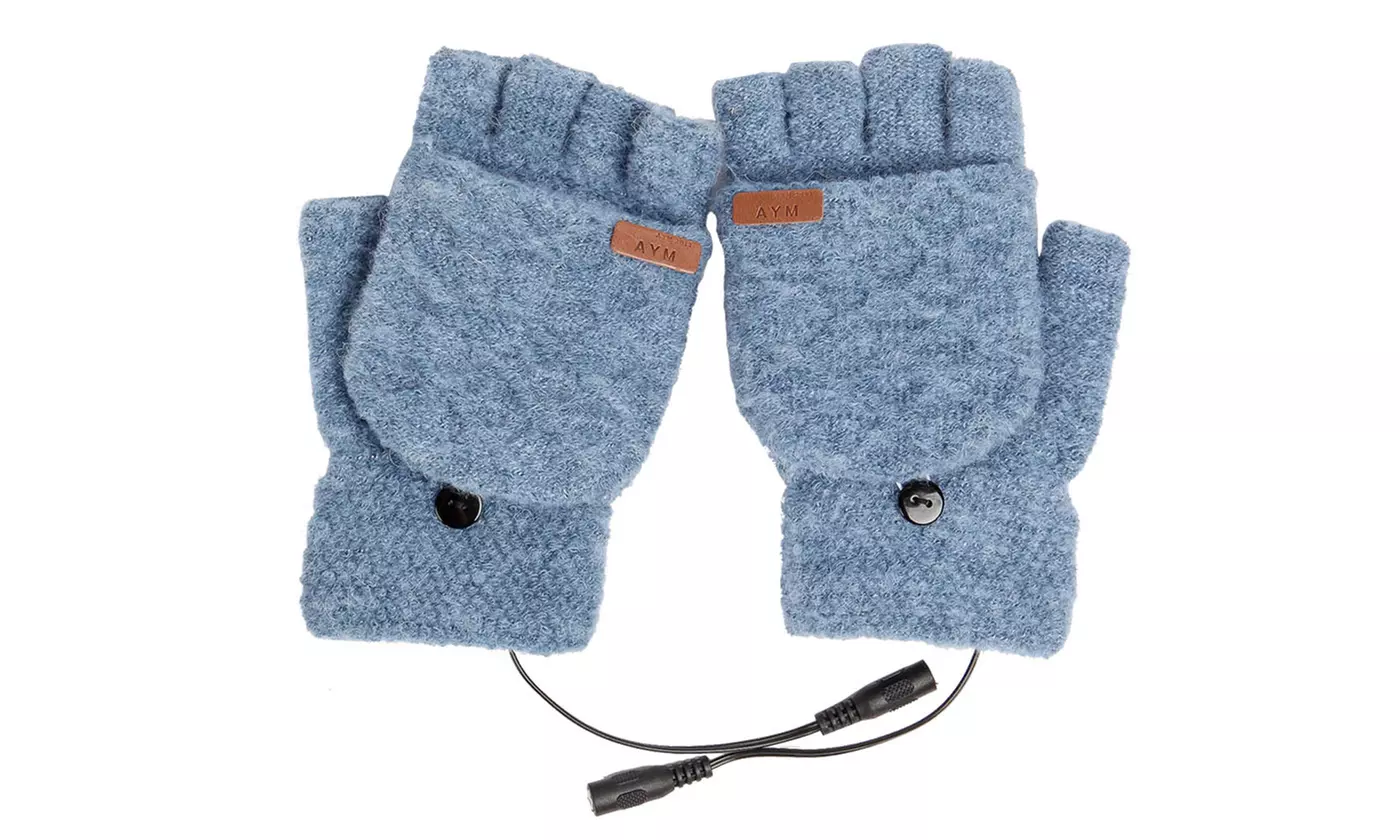 ItBelongs2U USB Electric Heated Gloves