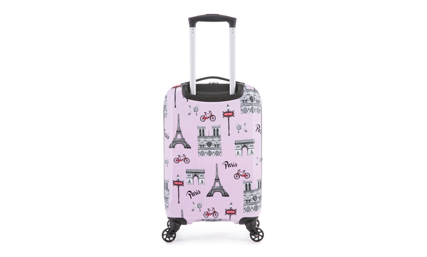 revelation suitcase pink