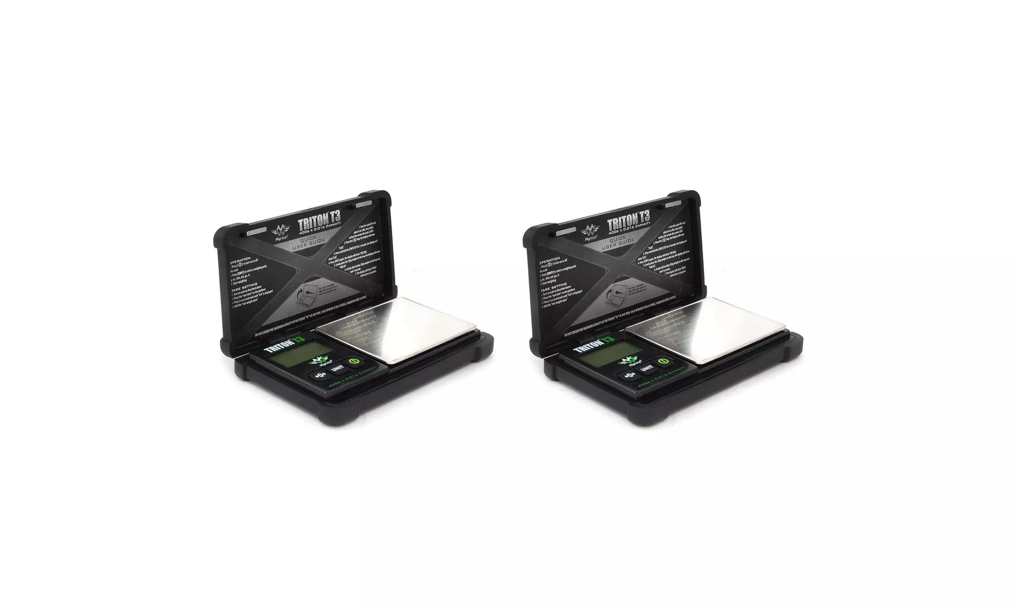 My Weigh T3-400 Triton T3 400 Gram x 0.01 Digital Pocket Scales 2-Pack - Primary Image