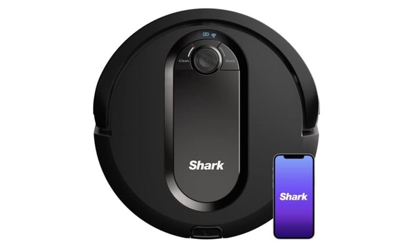 shark ez robot vacuum with row by row cleaning