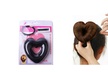 New Heart Shaped Hair Disk Hair Bun Accessories - Second Medium